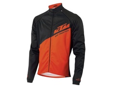 Zimní bunda KTM Factory Character s odepínacími rukávy, oranžová